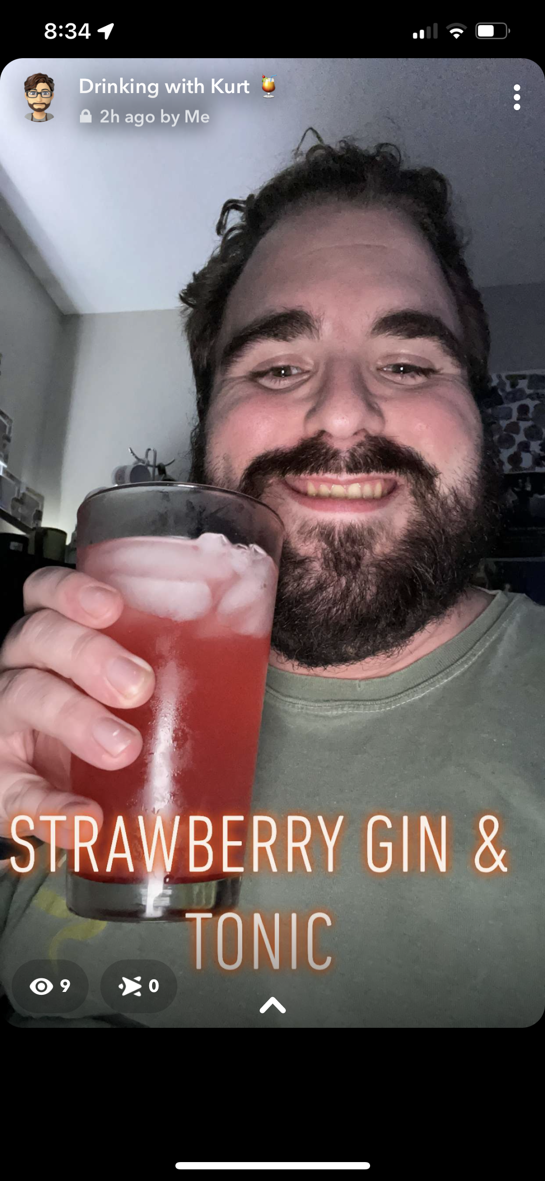 Kurt with Strawberry Gin and Tonic